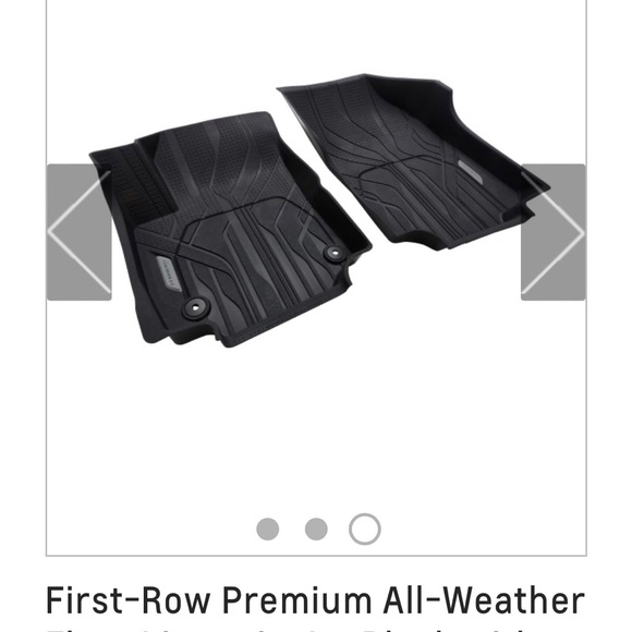 Chevy/GMC Other Set Of Black Chevy Rubber Floor Matschevy Equinox